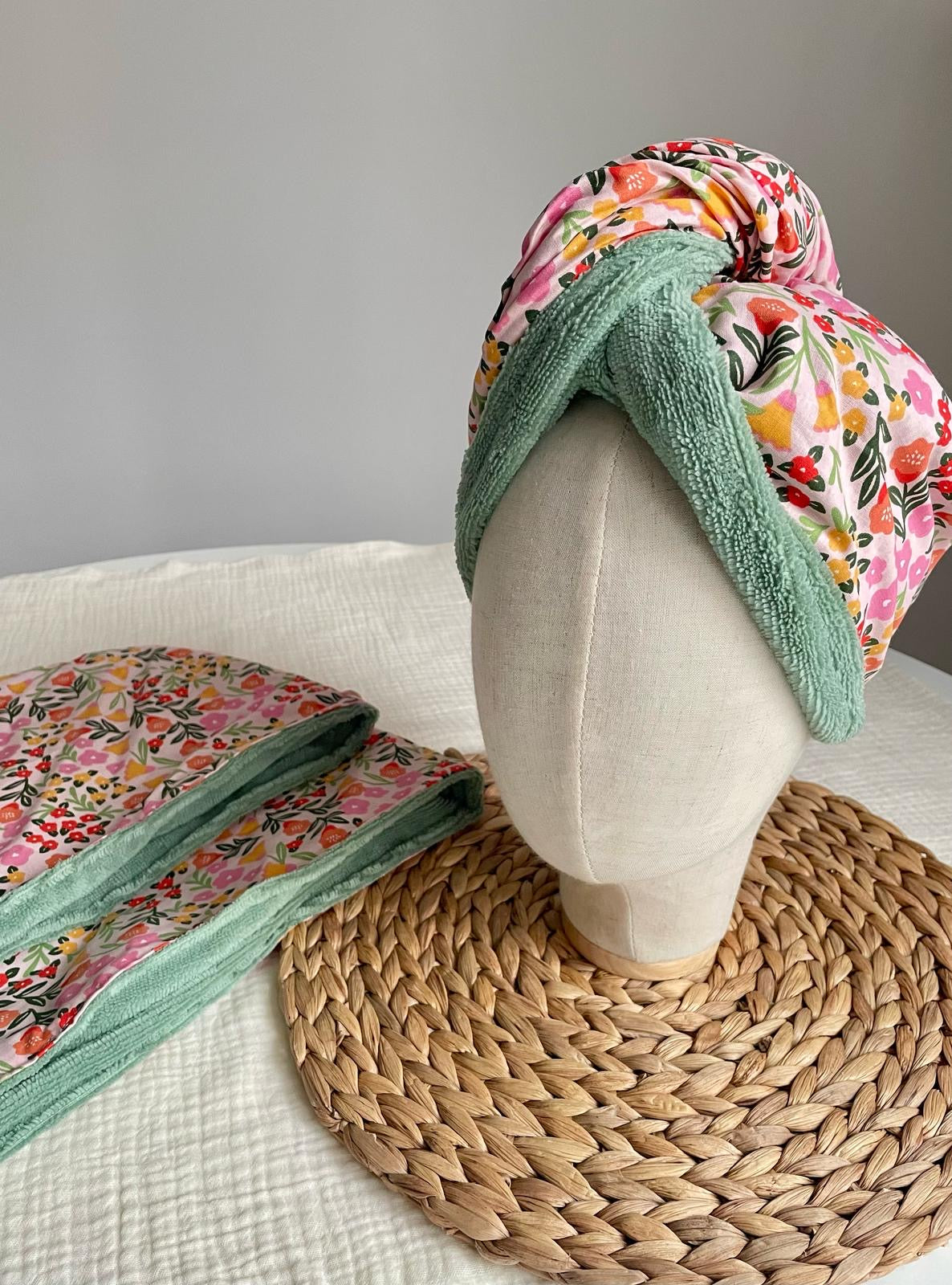 Serviette turban pour cheveux by Yadawi